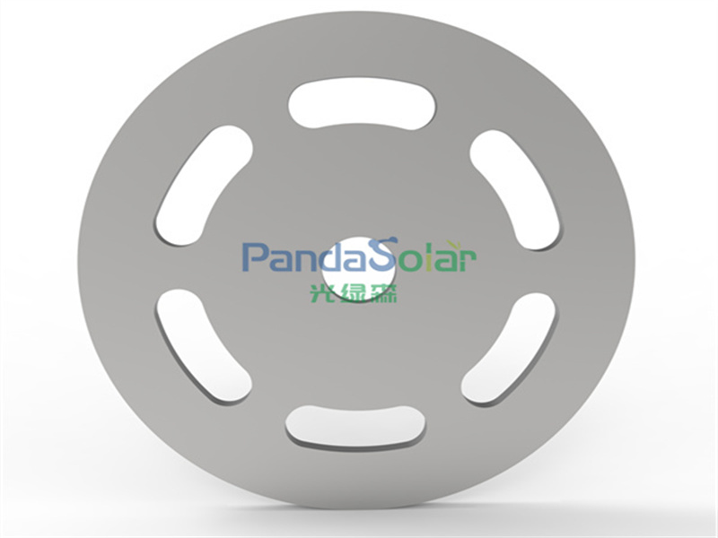 PandaSolar Factory suministra directamente estructura de montaje solar de tierra de acero gavalnizado en caliente Sistema de estantería de tornillo OEM Q235B de tierra solar para sistema de instalación en tierra