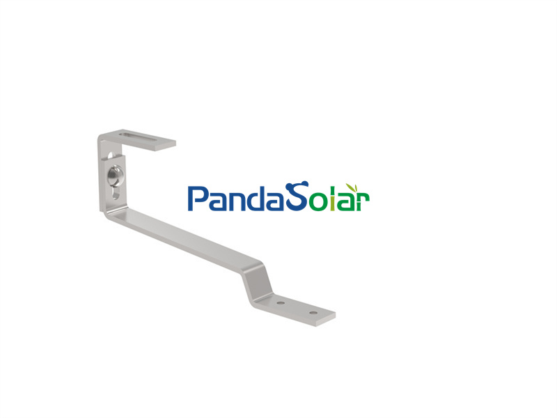 PandaSolar Solución europea de soporte de gancho para panel solar Sistema de montaje de techo romano fotovoltaico solar Teja Gancho de techo de tejas ajustable de acero inoxidable para panel solar OEM