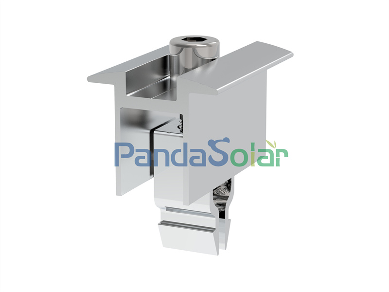 PD-RMC-30/35 PandaSolar Módulo de panel solar fotovoltaico de aluminio anodizado Montaje rápido Abrazadera media al por mayor