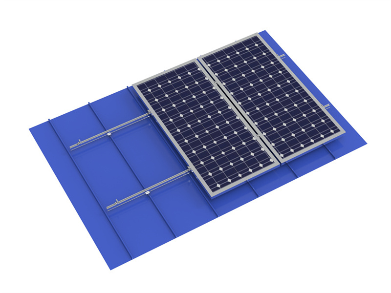 PD-KL-09 PandaSolar Solar Kliplok Montaje en techo sin perforación Productor de montaje de estructura solar KlipLok