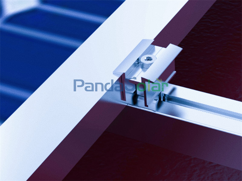 PD-RMC-30/35 PandaSolar Módulo de panel solar fotovoltaico de aluminio anodizado Montaje rápido Abrazadera media al por mayor