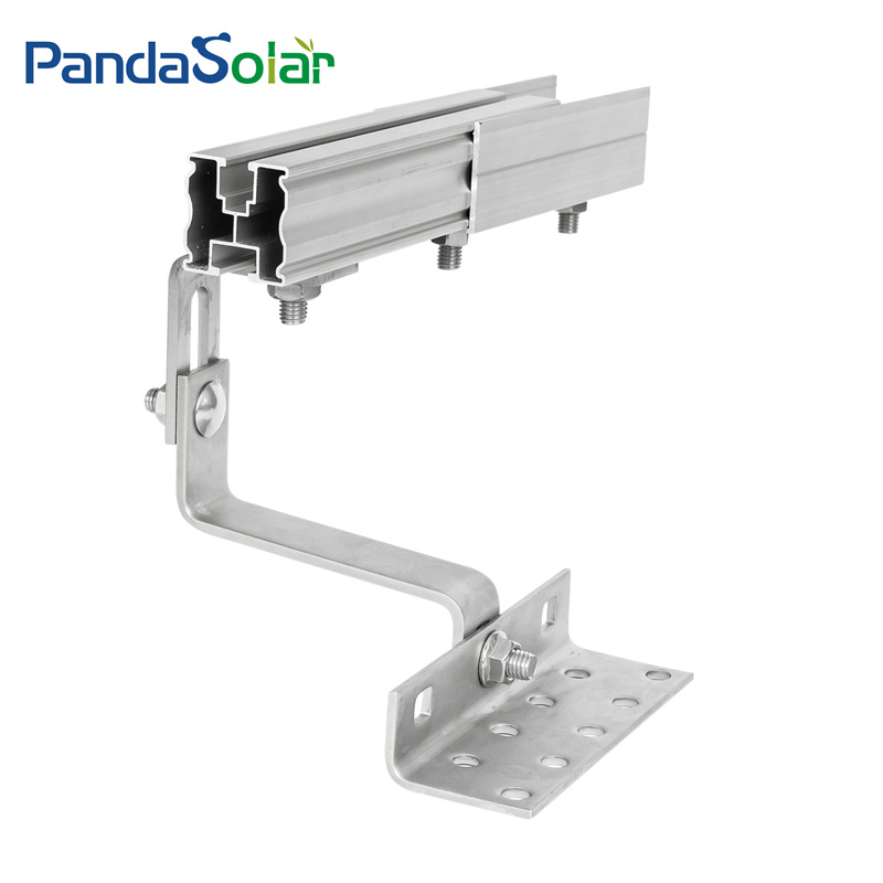 PD-R40 Panda solar Riel de montaje solar Extrusión de aluminio Fabricación y proveedor chinos