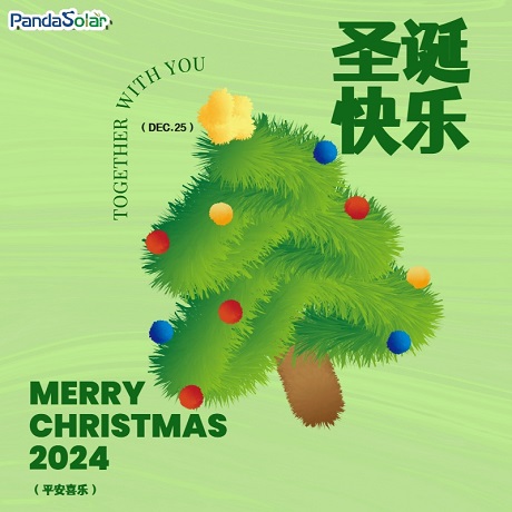 Saludos navideños: PandaSolar agradece a los clientes por su apoyo en 2024